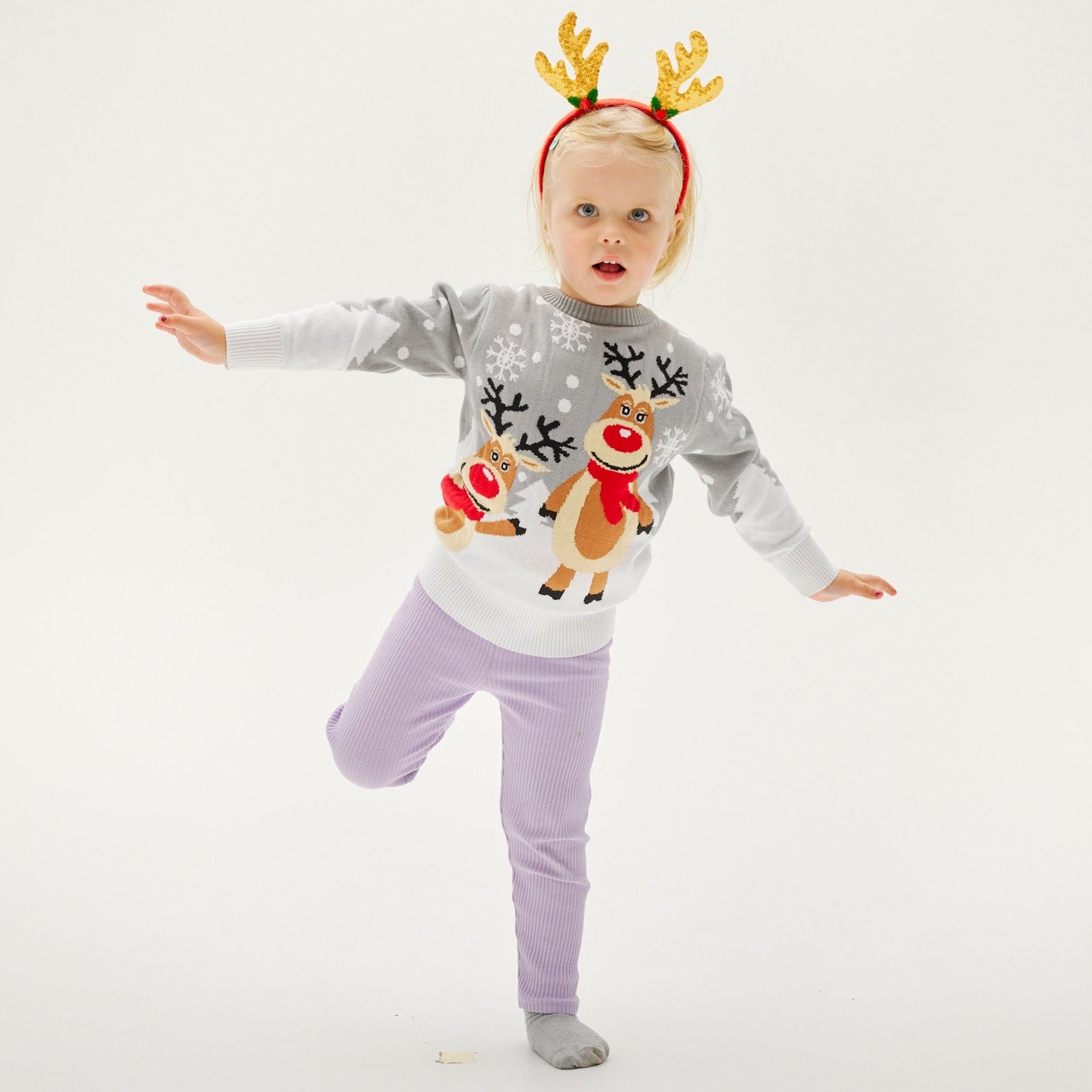 Cute Maglione Natalizio - Bambini.